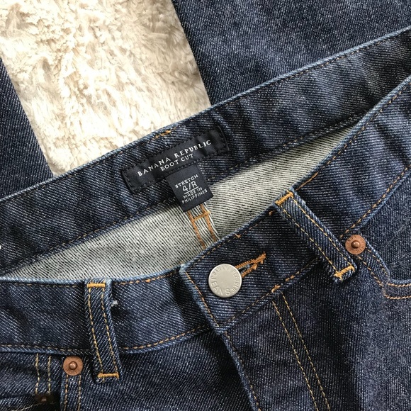 Banana Republic Dark Wash Bootcut Jeans - Picture 7 of 8